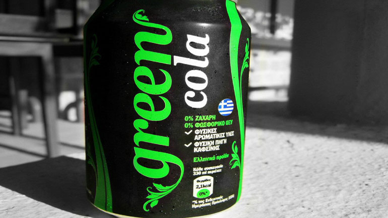 Συνεργασία της Green Cola με την Sky Express