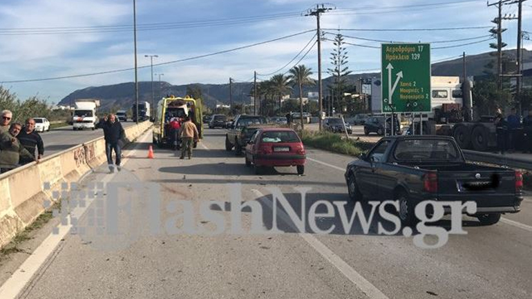 Χανιά: Οδηγός μηχανής έχασε τη ζωή σε τροχαίο