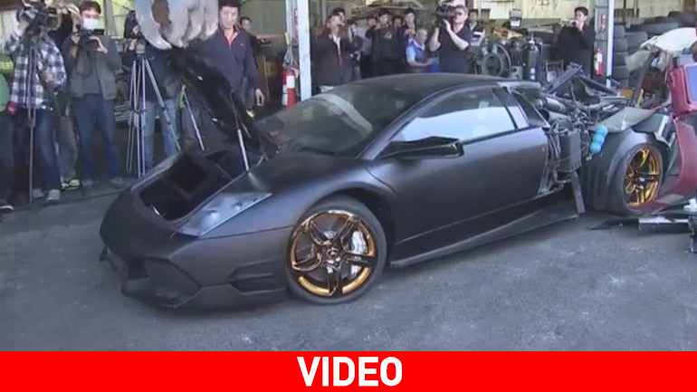 Κάλεσαν τα κανάλια για να καταστρέψουν μια Lamborghini!
