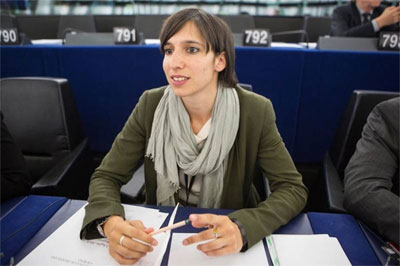 Η Ιταλίδα ευρωβουλευτής των Σοσιαλιστών-Δημοκρατών Elly Schlein