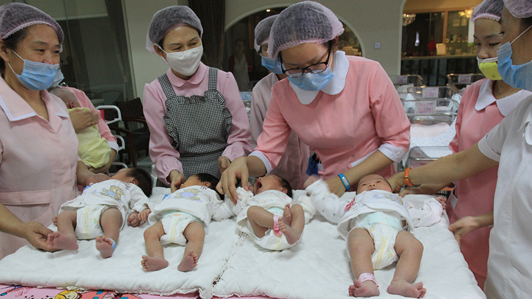 Κίνα: Αυξήθηκαν κατά 1 εκατ. οι γεννήσεις το 2016