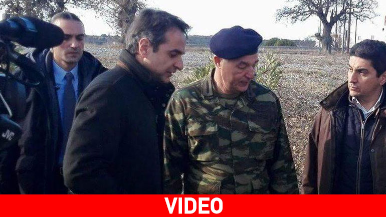 Στο Φυλάκιο των Κήπων Έβρου και την 23η Τεθωρακισμένη Ταξιαρχία ο Μητσοτάκης