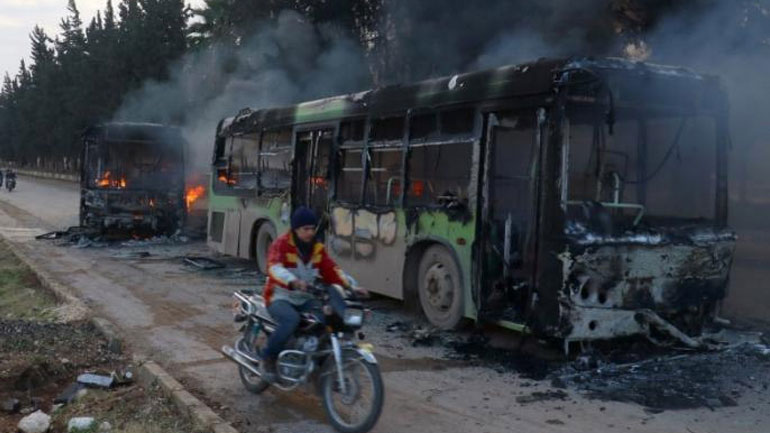 Χαλέπι: Αναβλήθηκε η επιχείρηση απομάκρυνσης αμάχων
