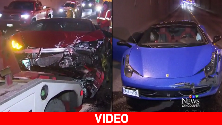 Πιτσιρικάδες τρακάρουν τις Lamborghini και Ferrari!