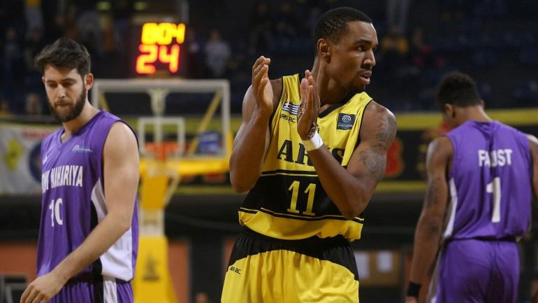 Έβδομη νίκη ο Άρης, 85-58 την Ιρόνι Ναχαρίγια