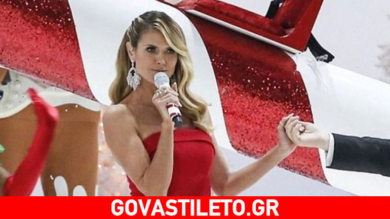 Heidi Klum: Τραγουδάει το «Santa Baby» και «τρώει» την πιο σέξι τούμπα που είδαμε ποτέ!