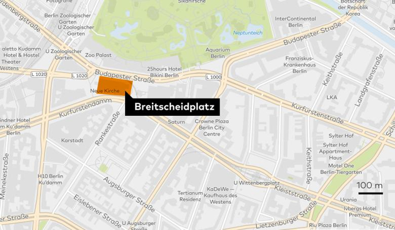 Το σημείο της επίθεσης