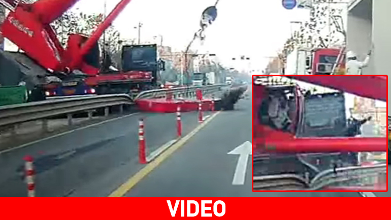 Χειριστής γερανού… κασκαντέρ