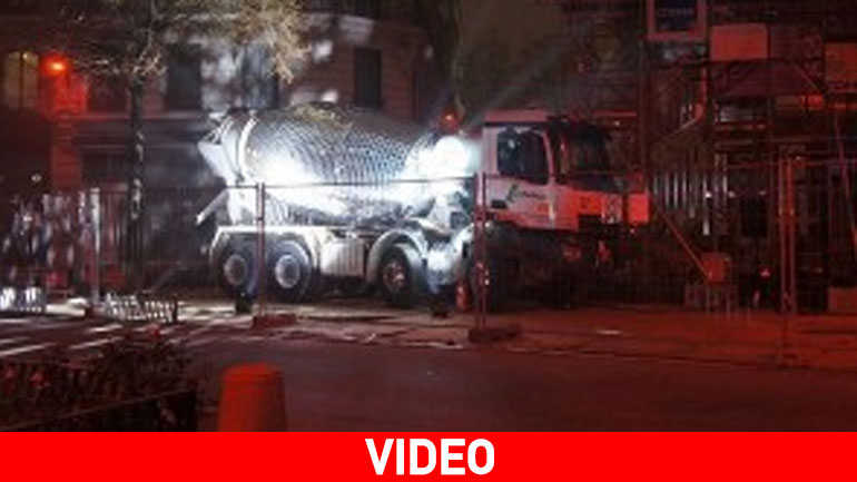 Μπετονιέρα μεταμορφώνεται σε… ντισκομπάλα