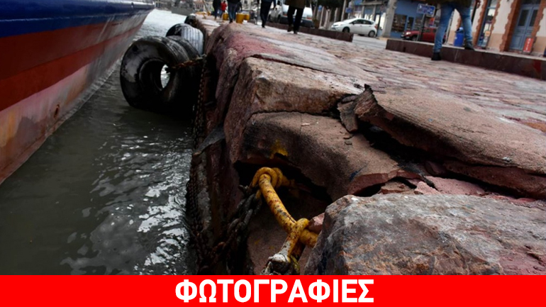 Στο λιμάνι της Χίου προσέκρουσε το «Νήσος Μύκονος»