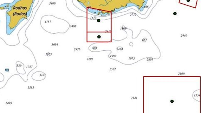 Aυθαίρετη δέσμευση περιοχών εντός του FIR Αθηνών από την Τουρκία