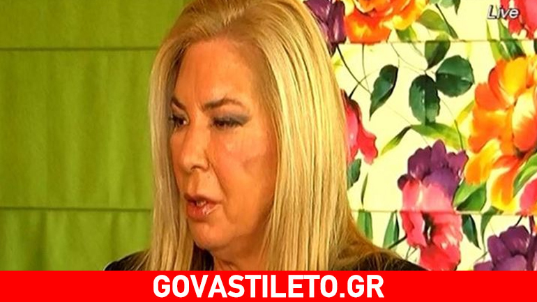 Η ενόχληση της Δήμητρας Λιάνη-Παπανδρέου στην κάμερα!