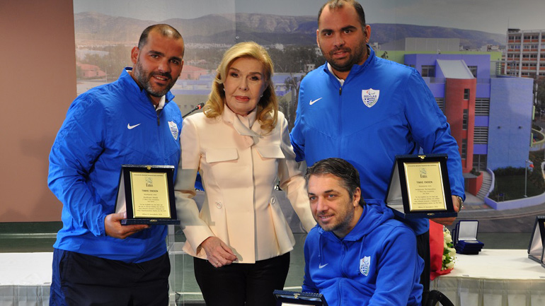 O σύλλογος Ελπίδα τίμησε τους Παραολυμπιονίκες του Ρίο 2016