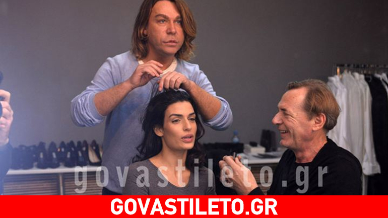 Το govastileto.gr στα παρασκήνια της φωτογράφισης του ημερολογίου του Τρύφωνα Σαμαρά