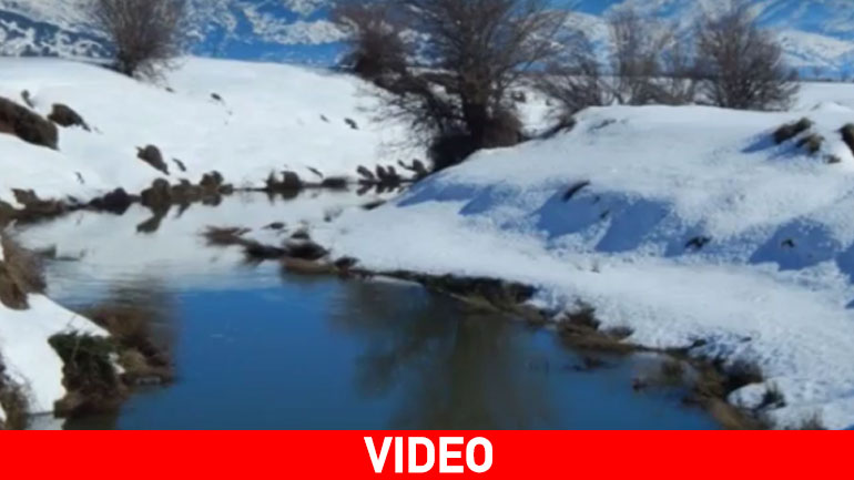 Η μαγεία της χιονισμένης Κρήτης μέσα σε… 4 λεπτά