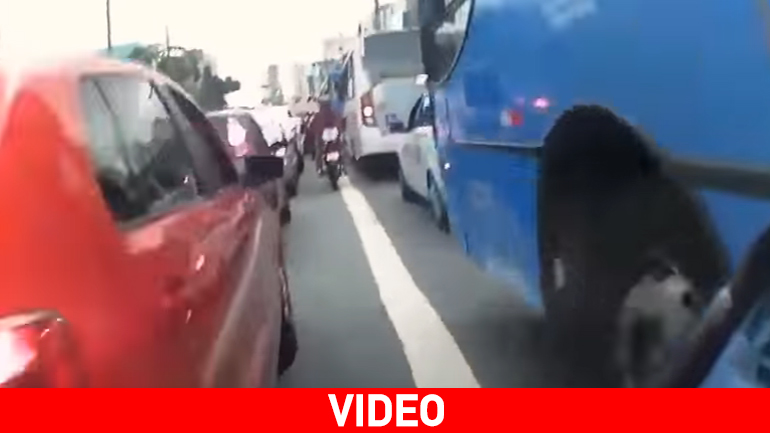 Έτσι καταδιώκουν τους μοτοσικλετιστές στη Βραζιλία…