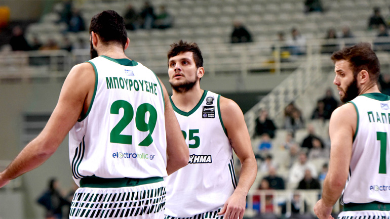 Σταμάτησε στους 116 πόντους ο Παναθηναϊκός