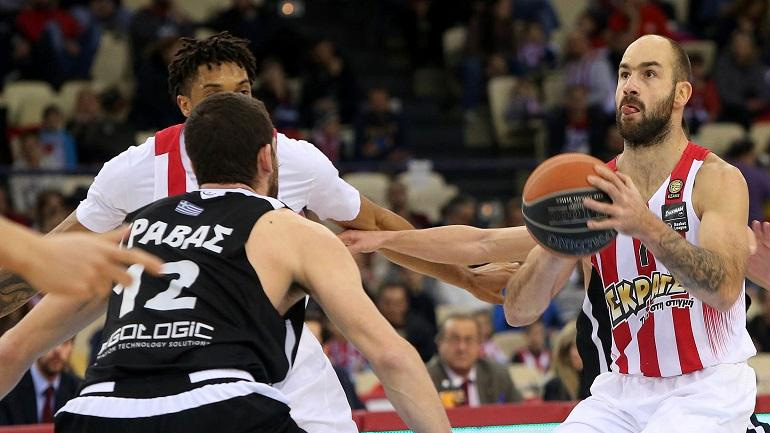 Χαλαρά ο Ολυμπιακός, 90-63 τον Προμηθέα