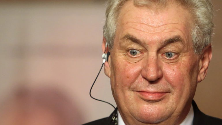 Ο Ζέμαν αρνείται να δεχθεί μουσουλμάνους μετανάστες στην Τσεχία