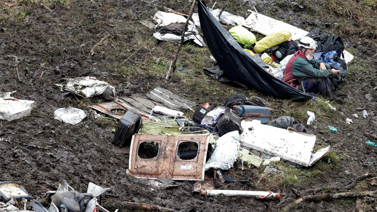 Κολομβία: Ανθρώπινο σφάλμα οδήγησε στην συντριβή του αεροσκάφους με την ποδοσφαιρική ομάδα
