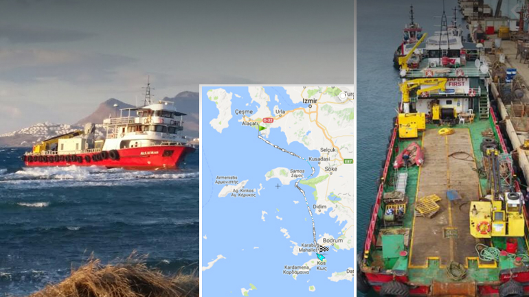 Θρίλερ με τουρκικό πλοίο στην Κω