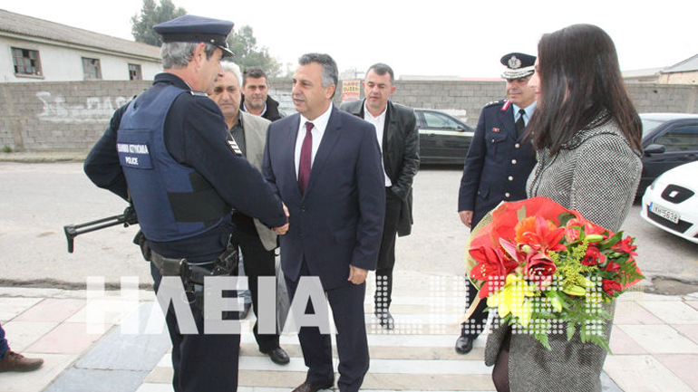 Στην Ηλεία ο Υπαρχηγός της ΕΛ.ΑΣ. Γιάννης Διαμαντόπουλος