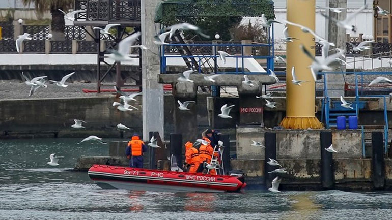 Ρωσικό Tu-154: Τα σωστικά συνεργεία έχουν εντοπίσει και το δεύτερο μαύρο κουτί