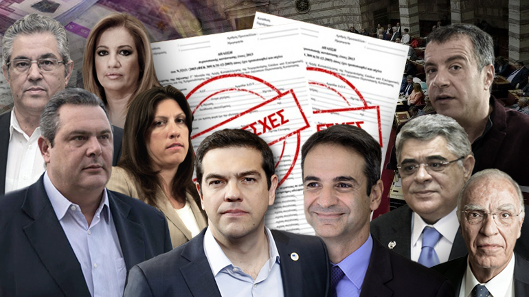 Η περιουσία των πολιτικών αρχηγών