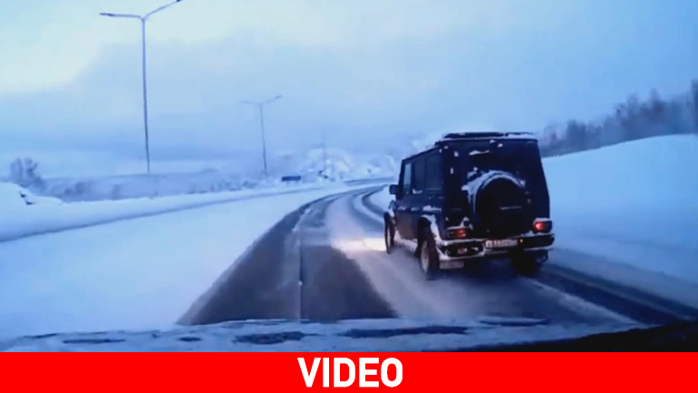 Ούτε η G-Class δεν μπορεί να τον σώσει!