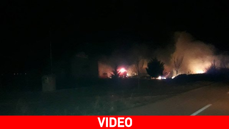 Φωτιά σε δασική περιοχή στις Σέρρες