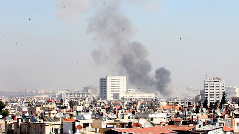 Διπλή βομβιστική επίθεση στη ρωσική πρεσβεία στην Δαμασκό