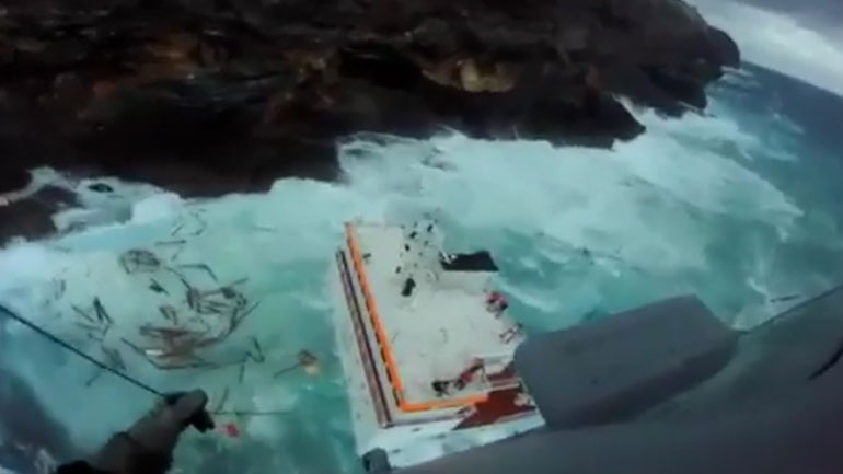 Σταμάτησε λόγω δυσμενών καιρικών συνθηκών η άντληση καυσίμων από το Cabrera