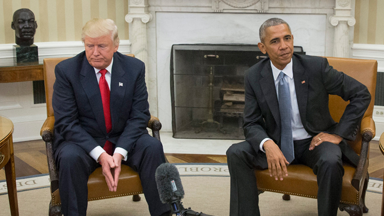 Τραμπ: «Είχαμε καλή συζήτηση με τον Ομπάμα»