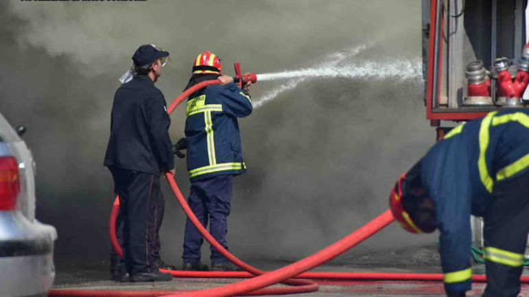 Καίγεται βυτιοφόρο όχημα με καύσιμα στην Επίδαυρο