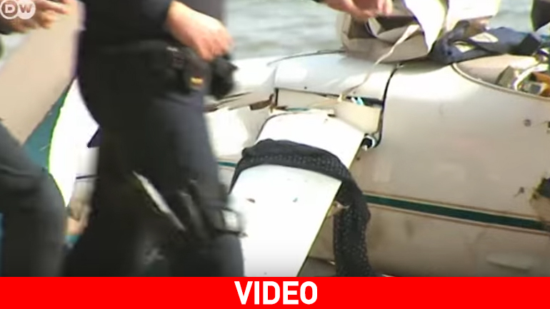 Πανικός σε παραλία της Τενερίφης από ανώμαλη προσγείωση αεροσκάφους Πανικός σε παραλία της Τενερίφης από ανώμαλη προσγείωση αεροσκάφους