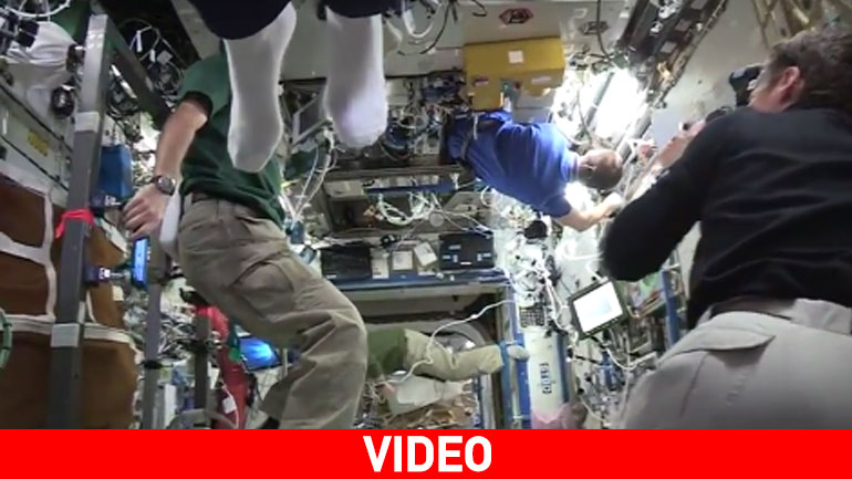 Mannequin Challenge στον… Διεθνή Διαστημικό Σταθμό