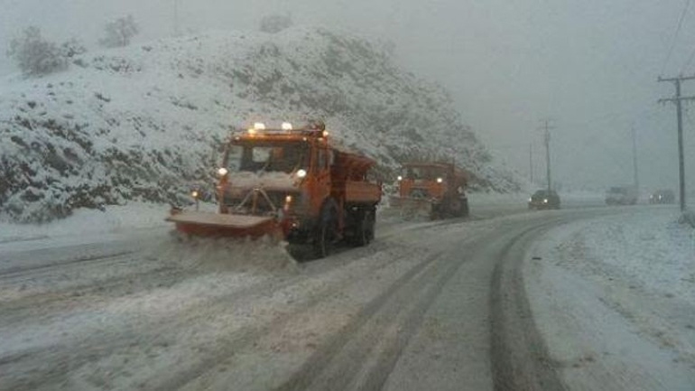 Κλειστό το επαρχιακό δίκτυο στα Χανιά λόγω χιονιού