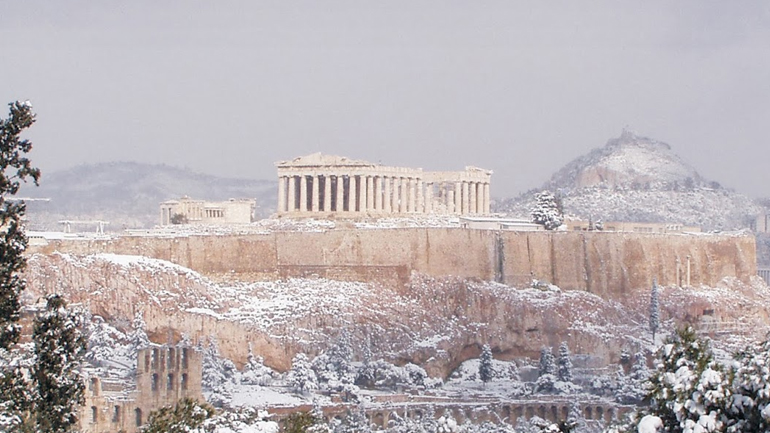 Νέο κύμα ψύχους και χιόνια στην Αθήνα Νέο κύμα ψύχους και χιόνια στην Αθήνα