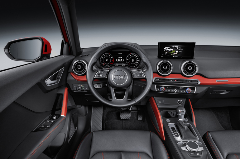 Το εσωτερικό του Audi Q2...