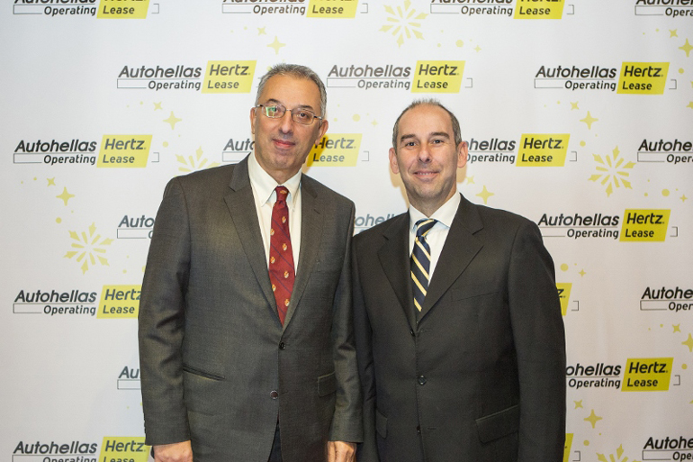 Αριστερά ο Δημήτρης Μαγγιώρος και δεξιά ο Βαγγέλης Φυτάλης