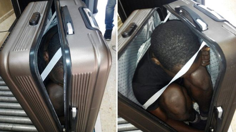 Βόρεια Αφρική: Έκρυψαν μετανάστη σε βαλίτσα