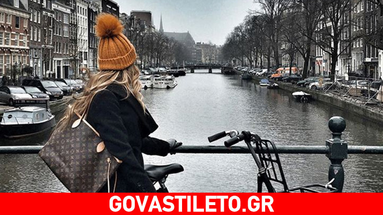 Αθηνά Οικονομάκου: Πρωτοχρονιά στο Άμστερνταμ