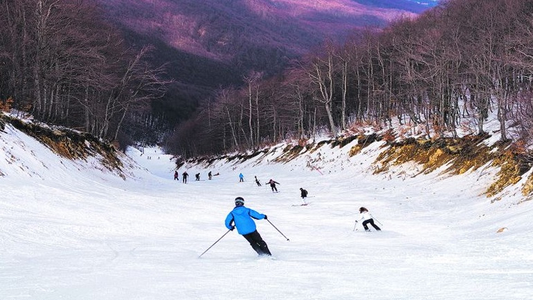 Πυρκαγιά στο σαλέ του χιονοδρομικού κέντρου Λαϊλιά Σερρών