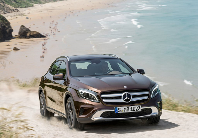 Η Mercedes GLA...