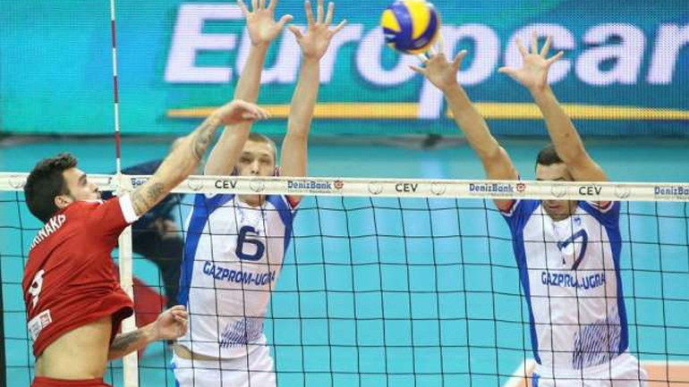 Βόλεϊ: Τεράστια νίκη για τον Ολυμπιακό, 3-2 την Σουργκούτ