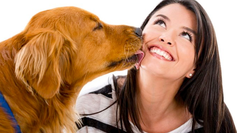 Μπορεί ο σκύλος μου να με γλείφει στο πρόσωπο;