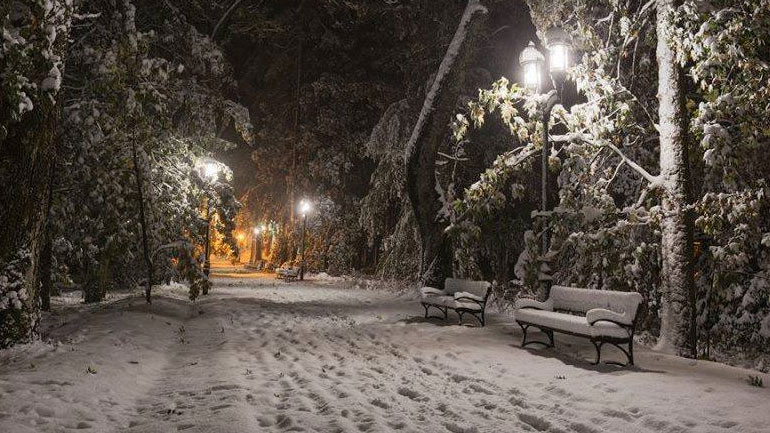 Με δριμύ ψύχος και χιόνια ο εορτασμός των Φώτων