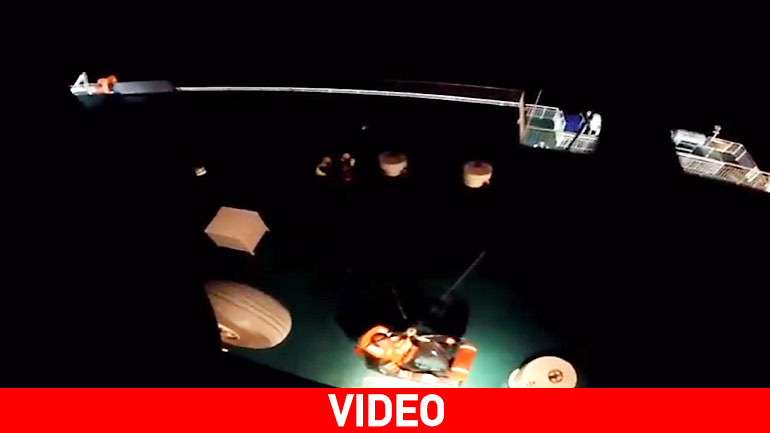 Η αεροδιακομιδή ασθενoύς από το ΕΛΥΡΟΣ