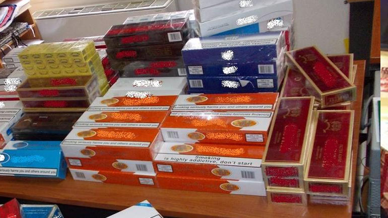 Θεσσαλονίκη: Περισσότερα από 6.000 πακέτα λαθραίων τσιγάρων κατάσχεσε η Αστυνομία Θεσσαλονίκη: Περισσότερα από 6.000 πακέτα λαθραίων τσιγάρων κατάσχεσε η Αστυνομία