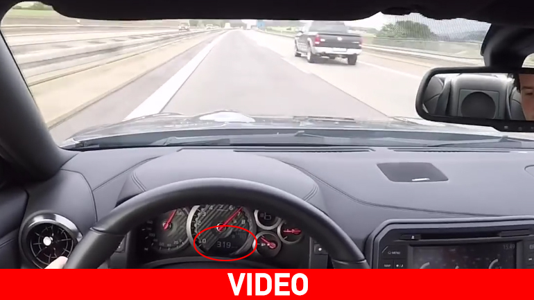 Δείτε πως είναι να τρέχεις με… 319 χλμ./ώρα σε δημόσιο δρόμο